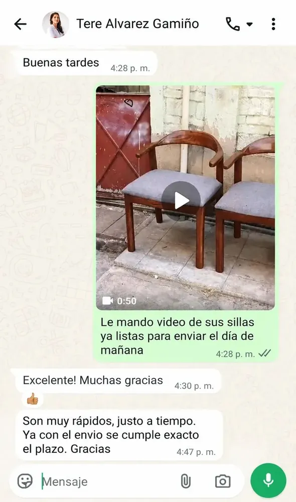 Testimonio de Diego Arzate sobre Muebles Magistral