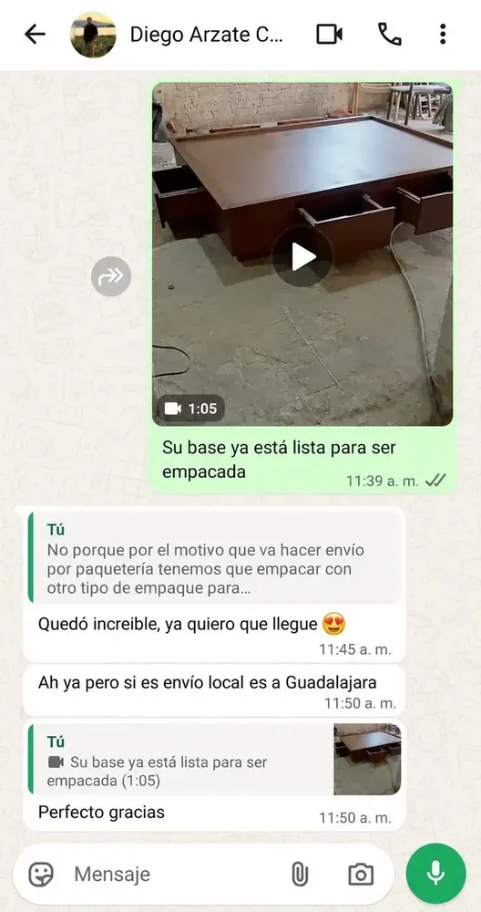 Testimonio de Mariana sobre Muebles Magistral
